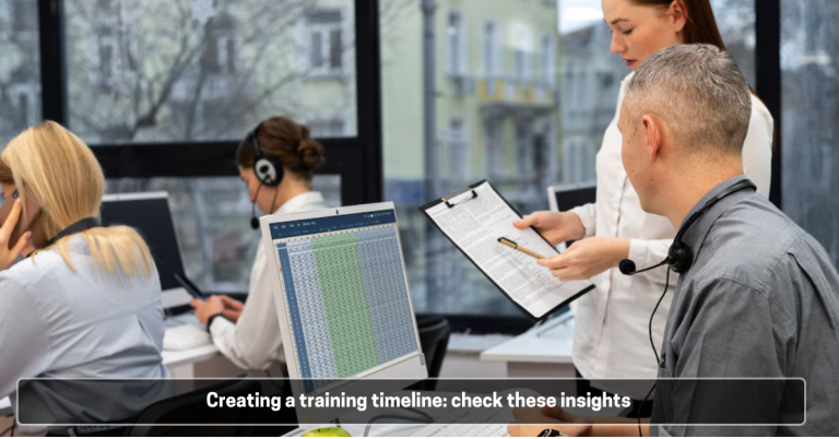 Mar Training Creating a training timeline: check these insights | eMAR